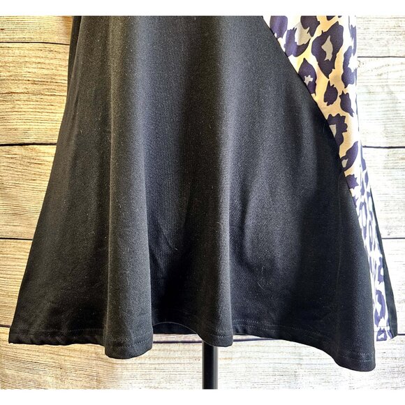 Boture Curve Sleeveless Leopard Animal Print Flowy Top (3XL) - Picture 6 of 9